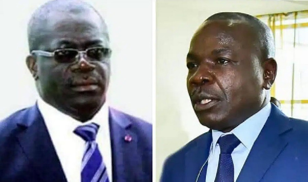 Prime suspects Leopold Maxime Eko EKo and Jean Pierre Amougou Belinga are still in detention. Photo Camerounweb