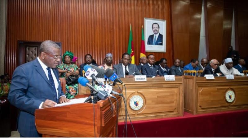 PM Dion Ngute presenting government’s programme for 2024 at the National Assembly