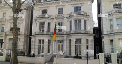 High Commission of the Republic of Cameroon, 84 Holland Park, London, UK