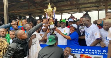 Handing over of trophy