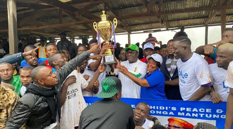 Handing over of trophy